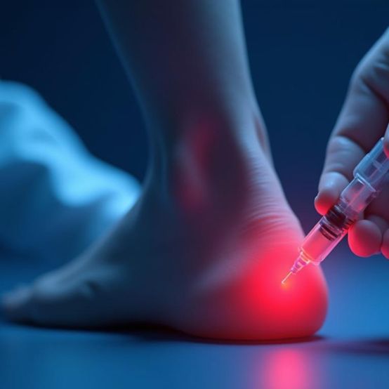 Fascite Plantar: Tratamento com infiltração no pé